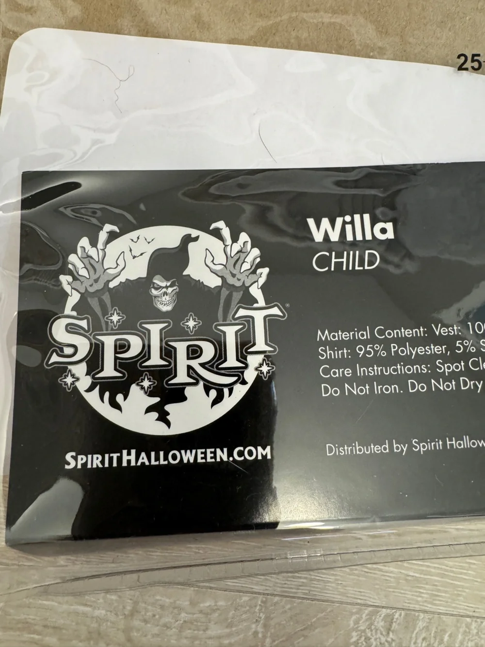 Kids Willa Costume - Zombies 4: Dawn of the Vampires Large 12-14